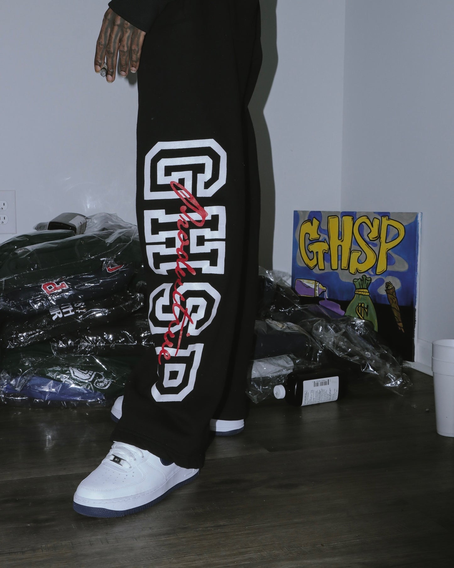 Black GHSP Sweatpants